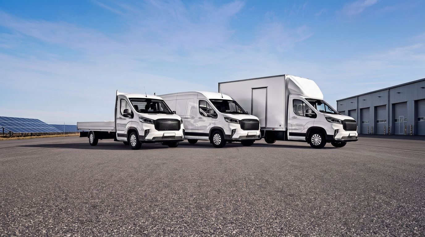 Maxus commercial vehicle range